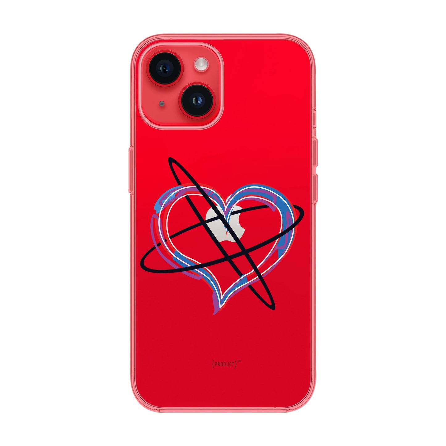 HEART ATTACK-iPhone 14 Solid Kılıf