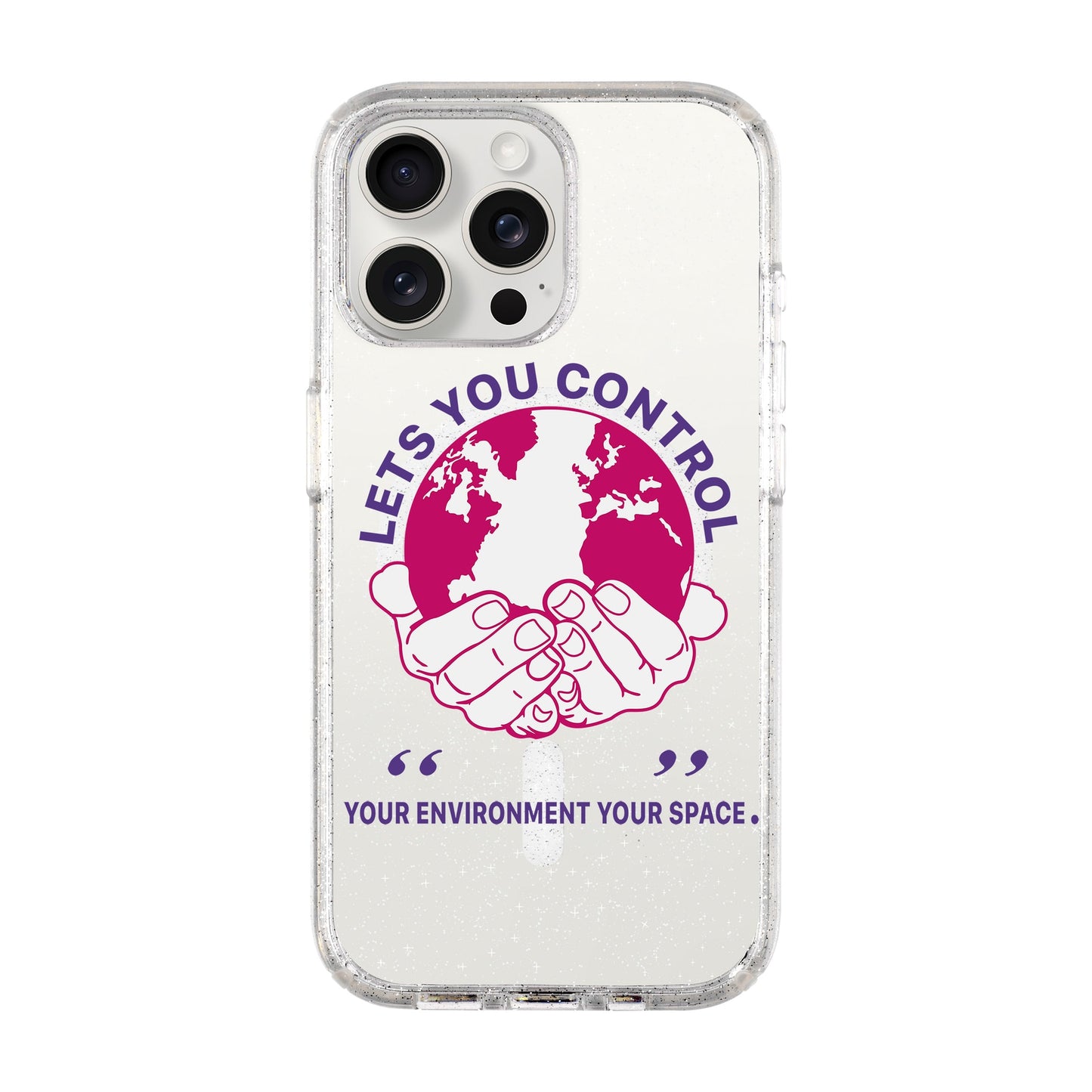 LET'S YOU CONTROL-iPhone 15 Pro Max Shiny Kılıf MagSafe Özellikli
