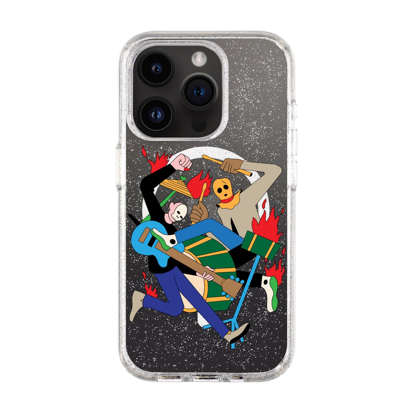 MONSTER MASH-iPhone 14 Pro Shiny Kılıf MagSafe Özellikli