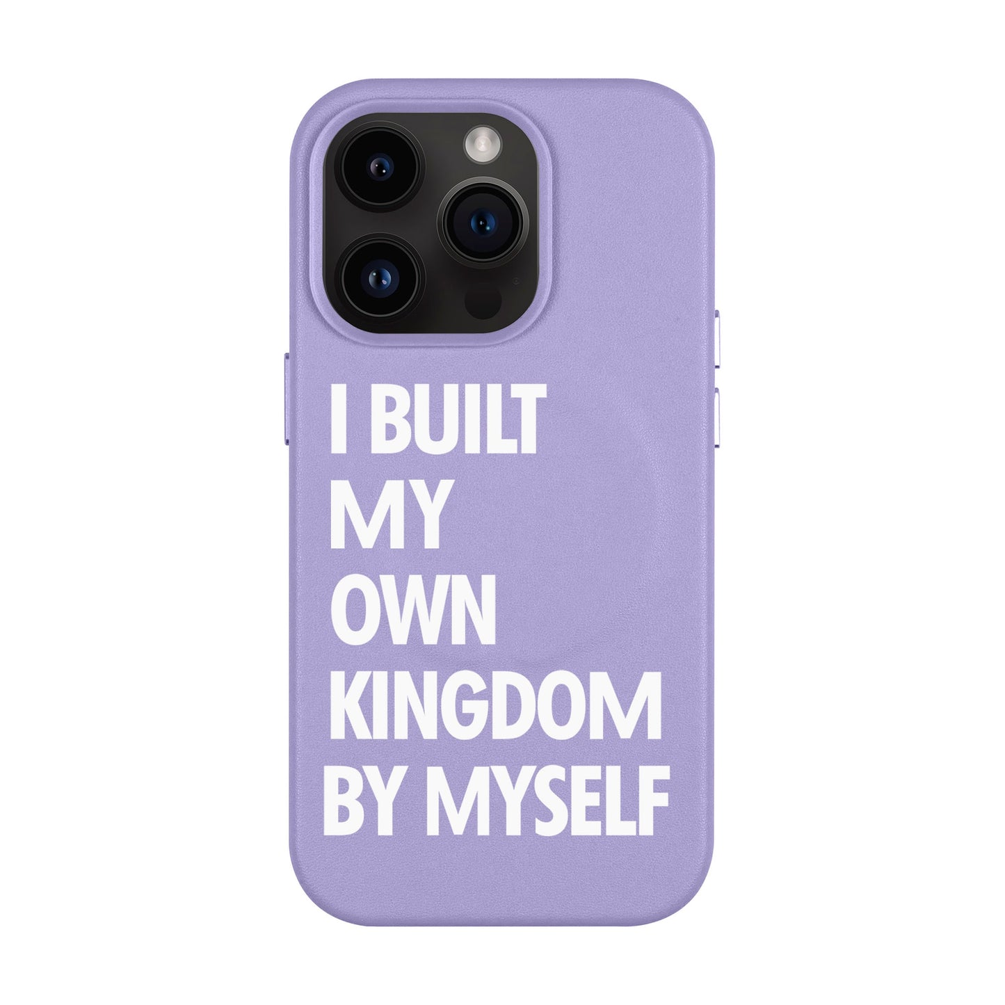 KINGDOM-iPhone 14 Pro Max Leather Kılıf MagSafe Özellikli