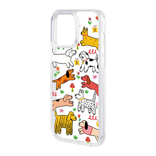 CHEERFUL DOGS-iPhone 14 Pro Max Solid Kılıf