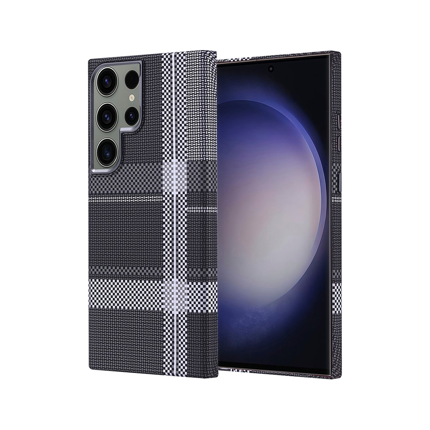 NEW-Galaxy S23 Ultra Tissu Kılıf MagSafe Özellikli