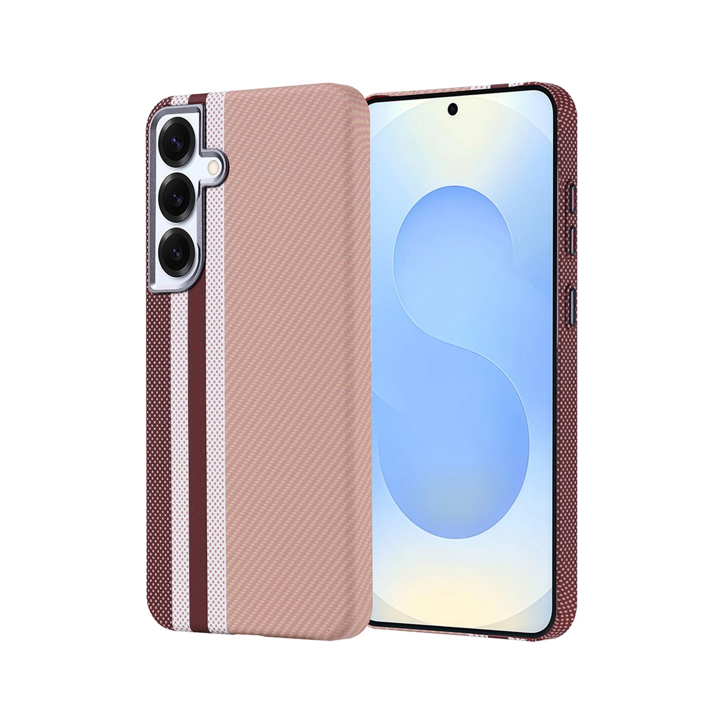 NEW-Galaxy S24 Plus Tissu Kılıf MagSafe Özellikli