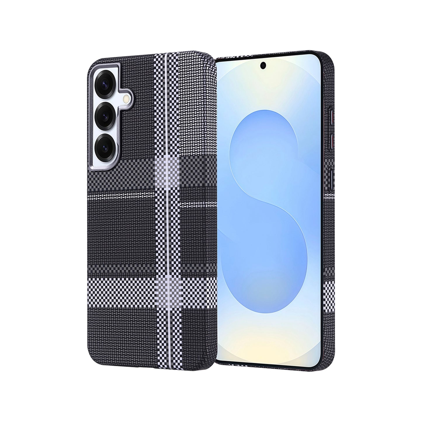 NEW-Galaxy S25 Plus Tissu Kılıf MagSafe Özellikli