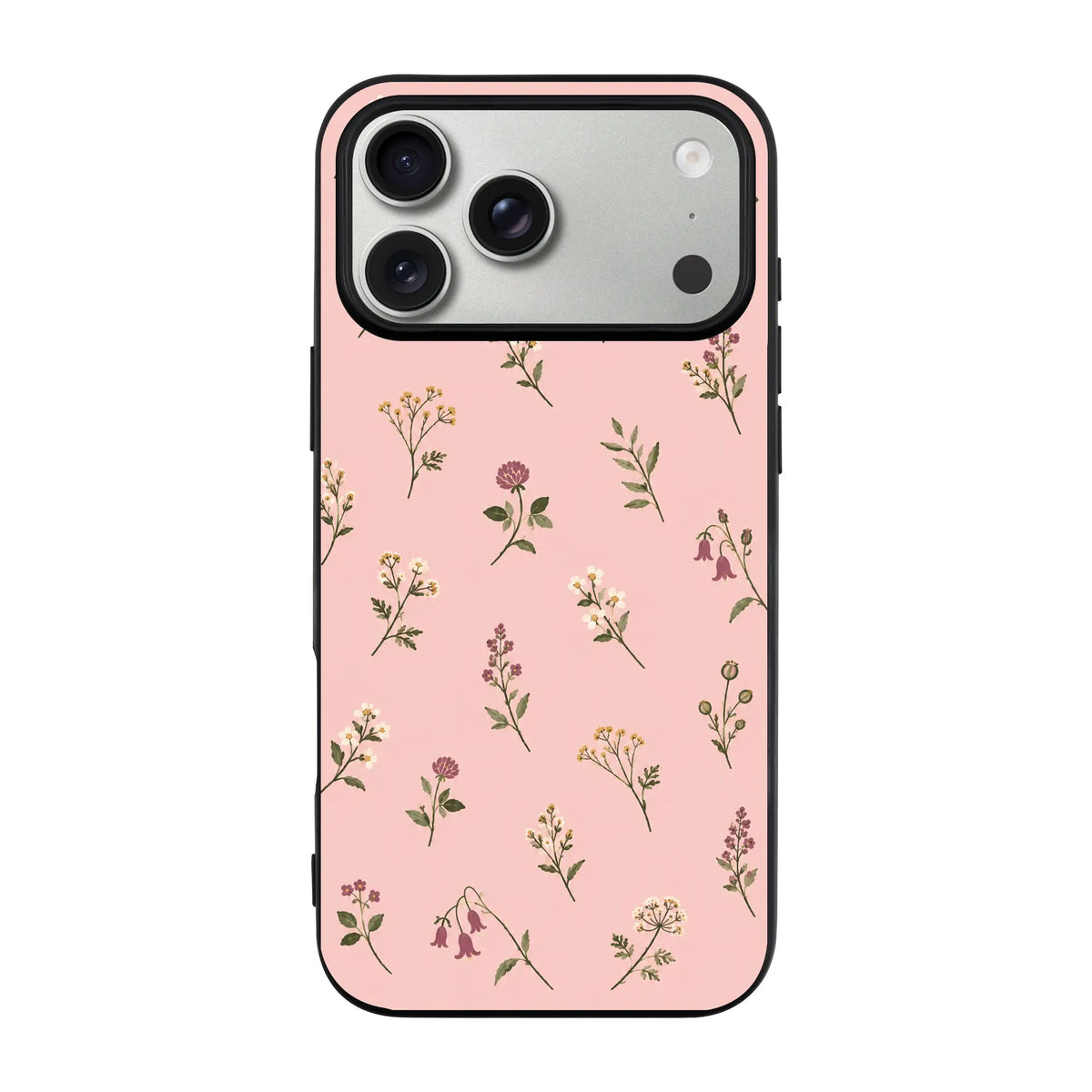 BLUSH MEADOW-Ultra Silikon Kılıf-iPhone 17 Pro
