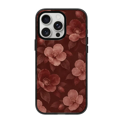 BURGUNDY BLOOM-Power Kılıf - iPhone 15 Pro