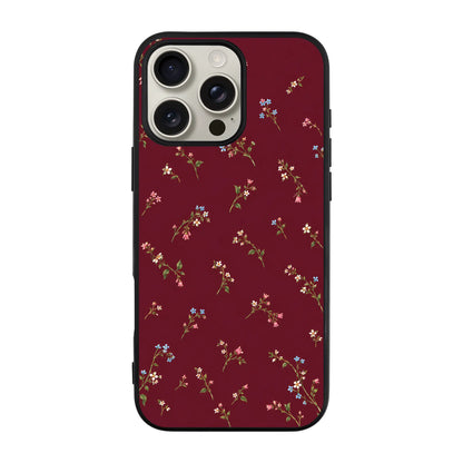 BURGUNDY MEADOW-Ultra Silikon Kılıf-Redmi Note 9S