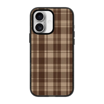 COCOA PLAID-Power Kılıf - iPhone 16 Plus