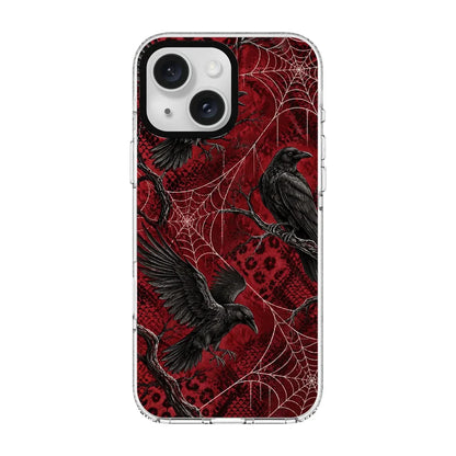 CRIMSON RAVENS-Clear Kılıf MagSafe Özellikli - iPhone 11