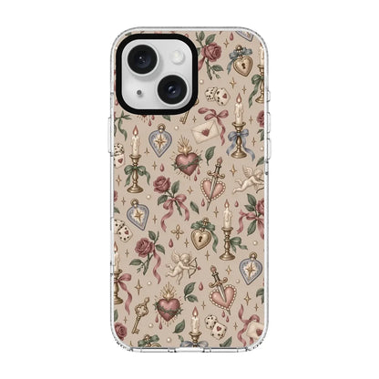 CUPID KEEPSAKE-Clear Kılıf MagSafe Özellikli - iPhone 15 Plus