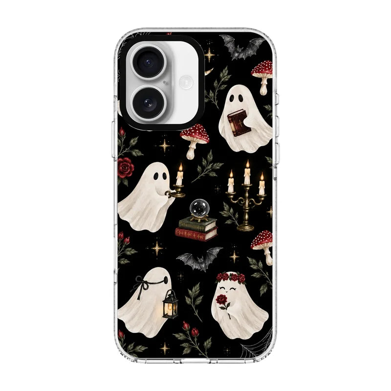 GHOSTLY TALES-Clear Kılıf MagSafe Özellikli - iPhone 16 Plus
