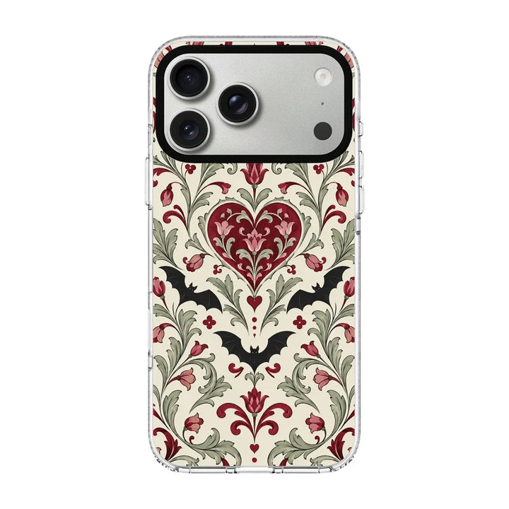 GOTHIC ROMANCE-Clear Kılıf MagSafe Özellikli - iPhone 17 Pro Max