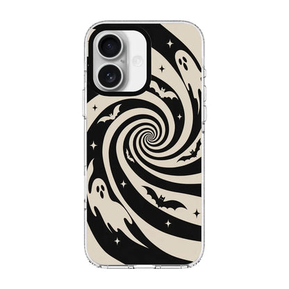 HAUNTED SPIRAL-Clear Kılıf MagSafe Özellikli - iPhone 16
