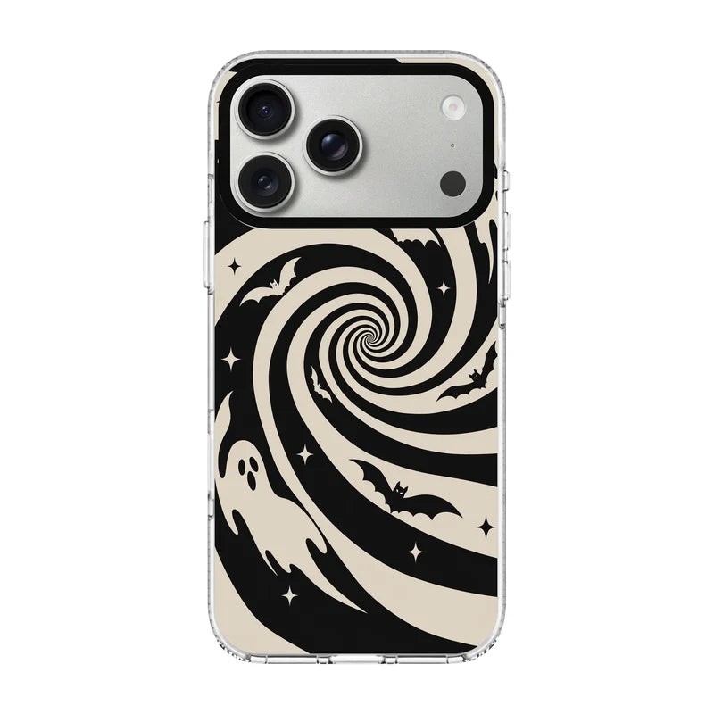 HAUNTED SPIRAL-Clear Kılıf MagSafe Özellikli - iPhone 18 Pro Max