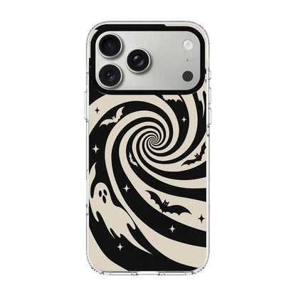 HAUNTED SPIRAL-Clear Kılıf MagSafe Özellikli - iPhone 18 Pro