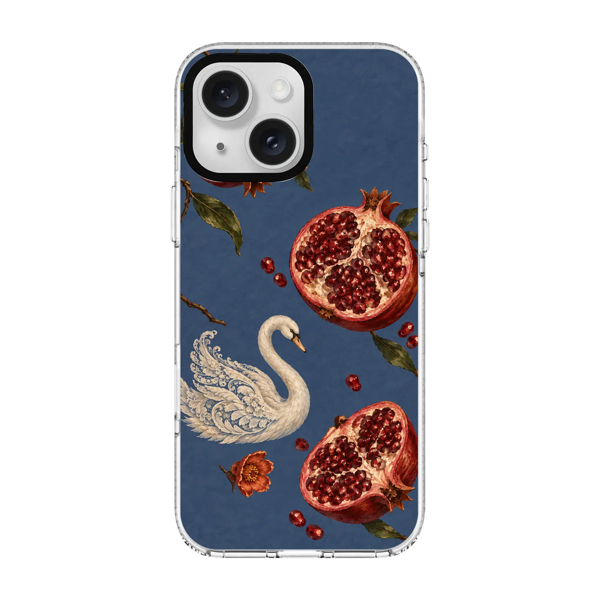 IVORY SWAN-Clear Kılıf MagSafe Özellikli - iPhone 17e