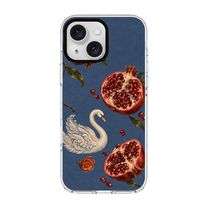 IVORY SWAN-Clear Kılıf MagSafe Özellikli - iPhone 17e