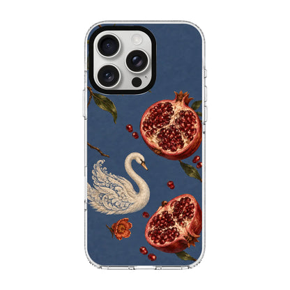 IVORY SWAN-Clear Kılıf MagSafe Özellikli - iPhone 14 Pro Max