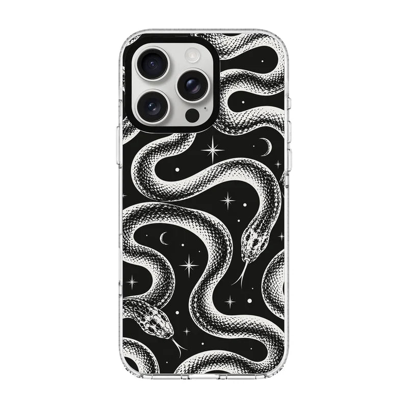 LUNAR SERPENT-Clear Kılıf MagSafe Özellikli - iPhone 12 Pro