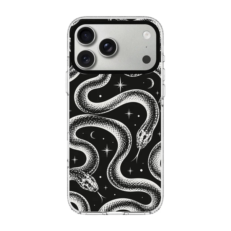 LUNAR SERPENT-Clear Kılıf MagSafe Özellikli - iPhone 18 Pro