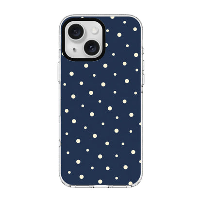 MIDNIGHT DOTS-Clear Kılıf MagSafe Özellikli - iPhone 17e