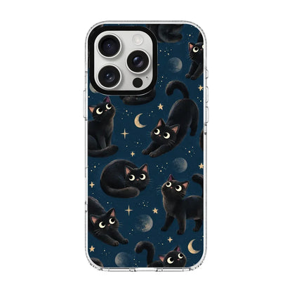 MIDNIGHT PAWS-Clear Kılıf MagSafe Özellikli - iPhone 13 Pro
