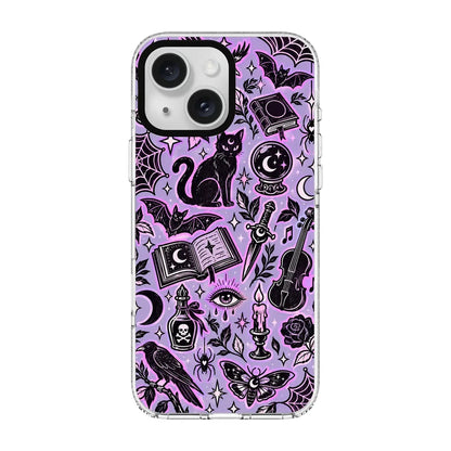MYSTIC CHARMS-Clear Kılıf MagSafe Özellikli - iPhone 17e