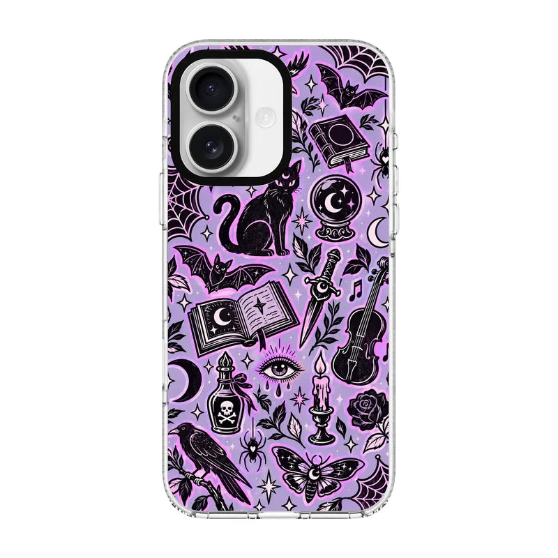 MYSTIC CHARMS-Clear Kılıf MagSafe Özellikli - iPhone 16 Plus