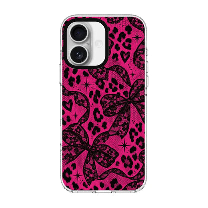 NEON LACE-Clear Kılıf MagSafe Özellikli - iPhone 16
