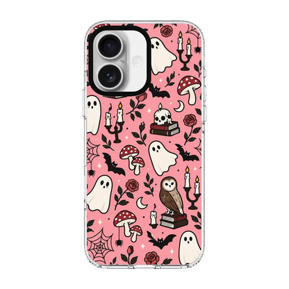 PINK SPELL-Clear Kılıf MagSafe Özellikli - iPhone 16 Plus
