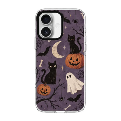 PUMPKIN SPELL-Clear Kılıf MagSafe Özellikli - iPhone 16