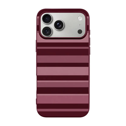ROSEWOOD STRIPES-Ultra Silikon Kılıf-iPhone 17 Pro Max