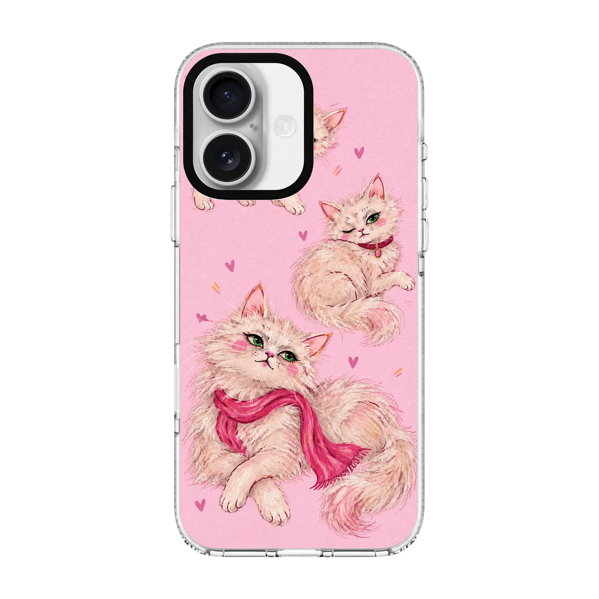 ROSY PAWS-Clear Kılıf MagSafe Özellikli - iPhone 17