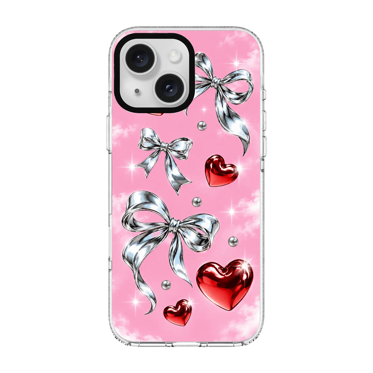 RUBY ROMANCE-Clear Kılıf MagSafe Özellikli - iPhone 13