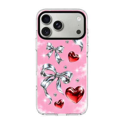 RUBY ROMANCE-Clear Kılıf MagSafe Özellikli - iPhone 18 Pro