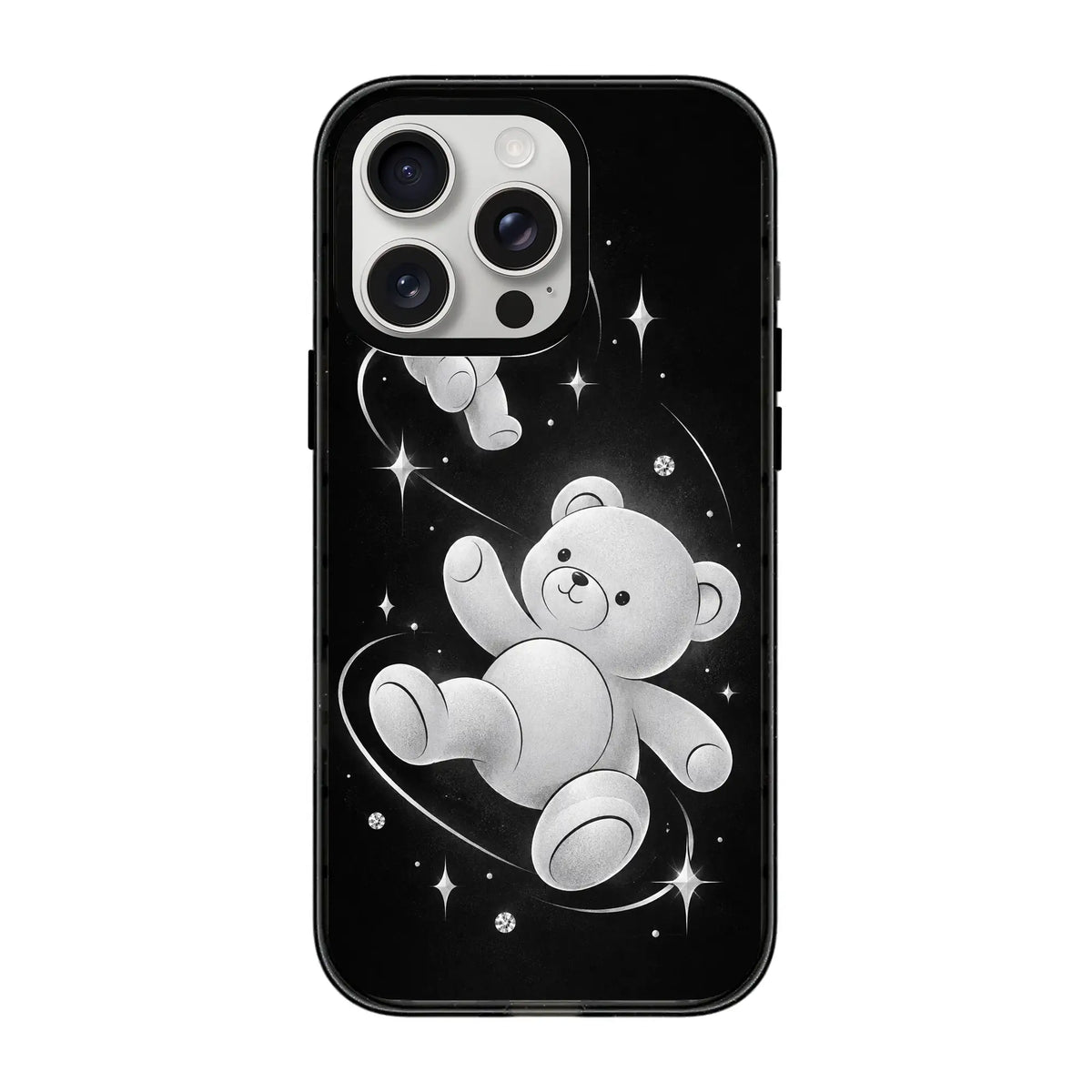 SILVER TEDDY-Power Kılıf - iPhone 16 Pro Max