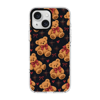 TEDDY CHARM-Clear Kılıf MagSafe Özellikli - iPhone 13