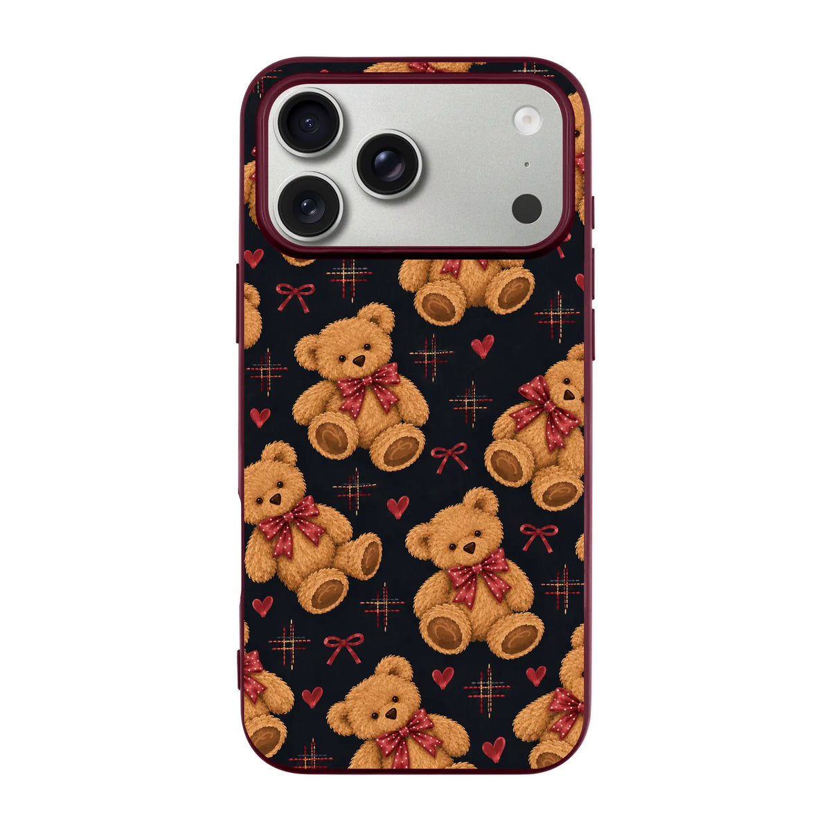 TEDDY CHARM-Ultra Silikon Kılıf-iPhone Air