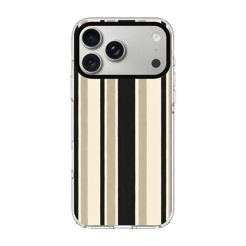 TIMELESS STRIPES-Clear Kılıf MagSafe Özellikli - iPhone 18 Pro Max