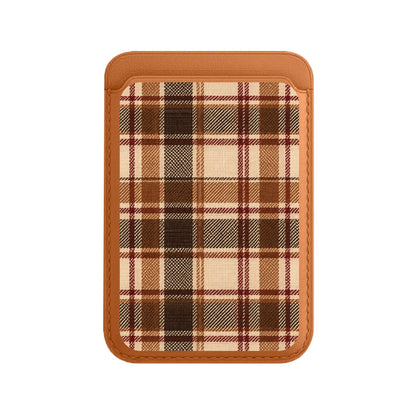 AUTUMN TARTAN-Leather Kartlık