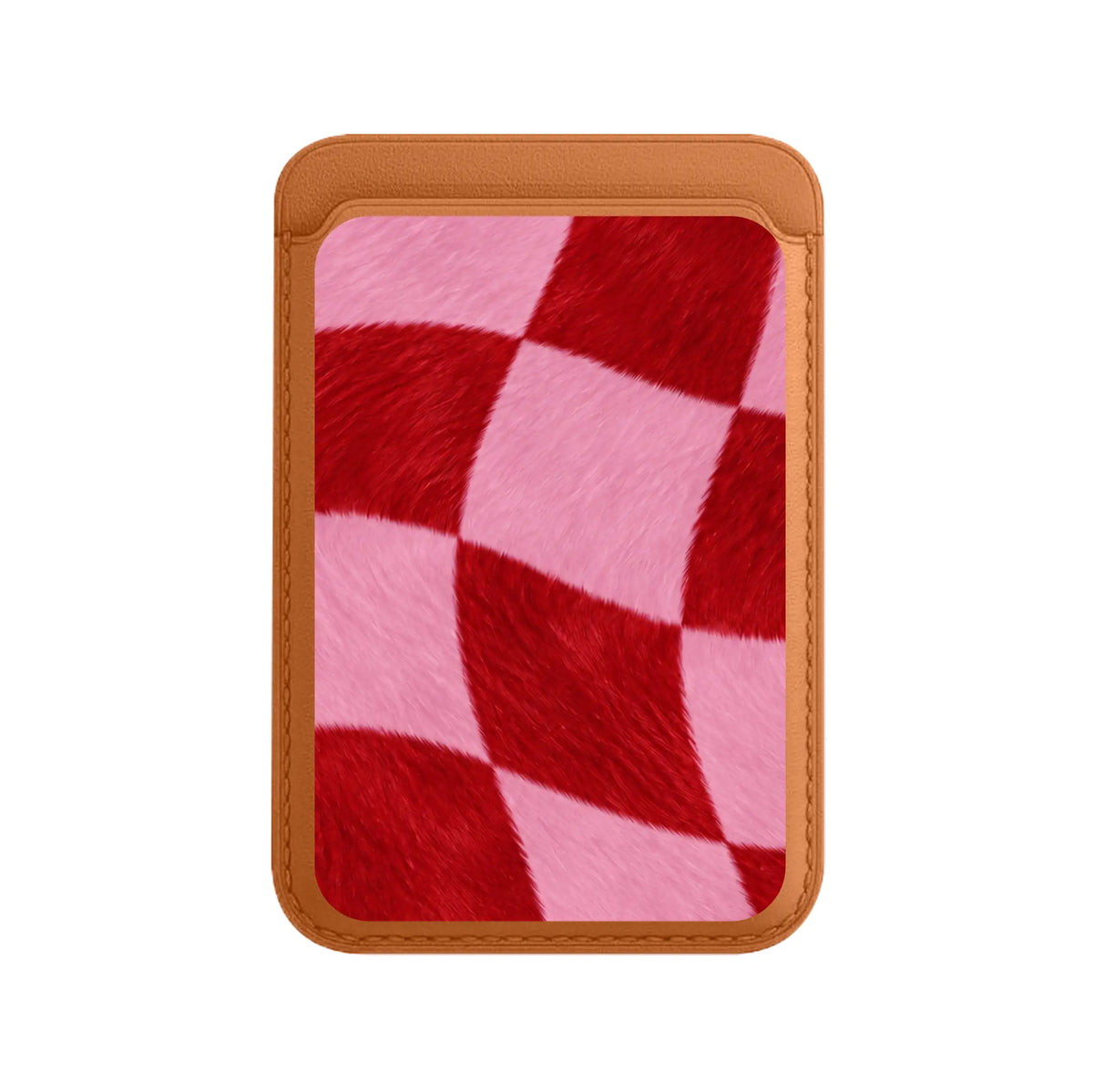 CHERRY CHECK-Leather Kartlık