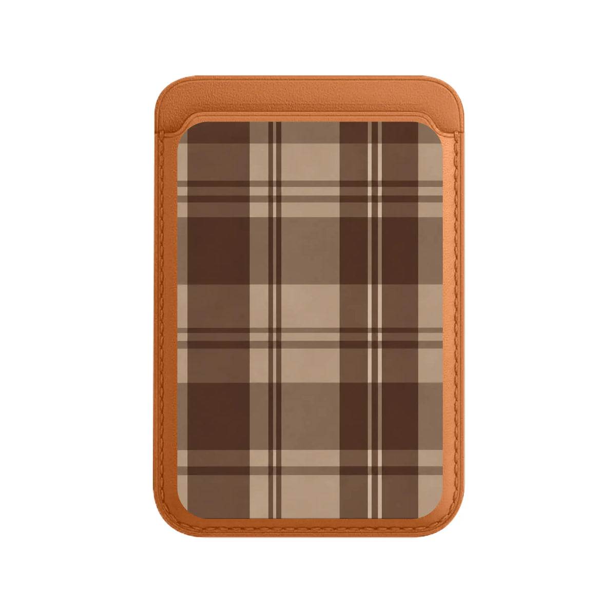 COCOA PLAID-Leather Kartlık
