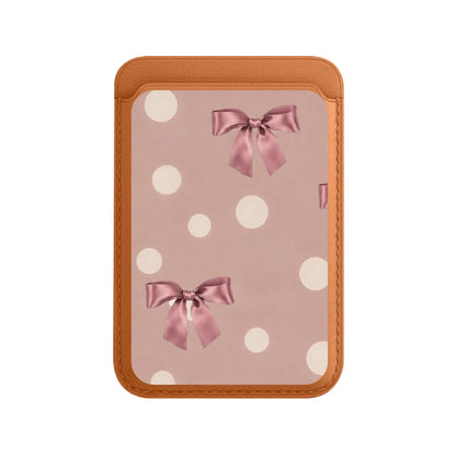 SATIN BOWS-Leather Kartlık