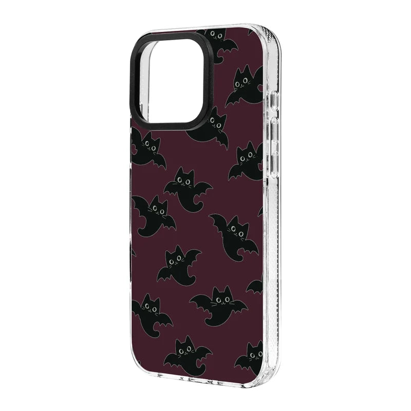 BAT CATS-Clear Kılıf MagSafe Özellikli - iPhone 14