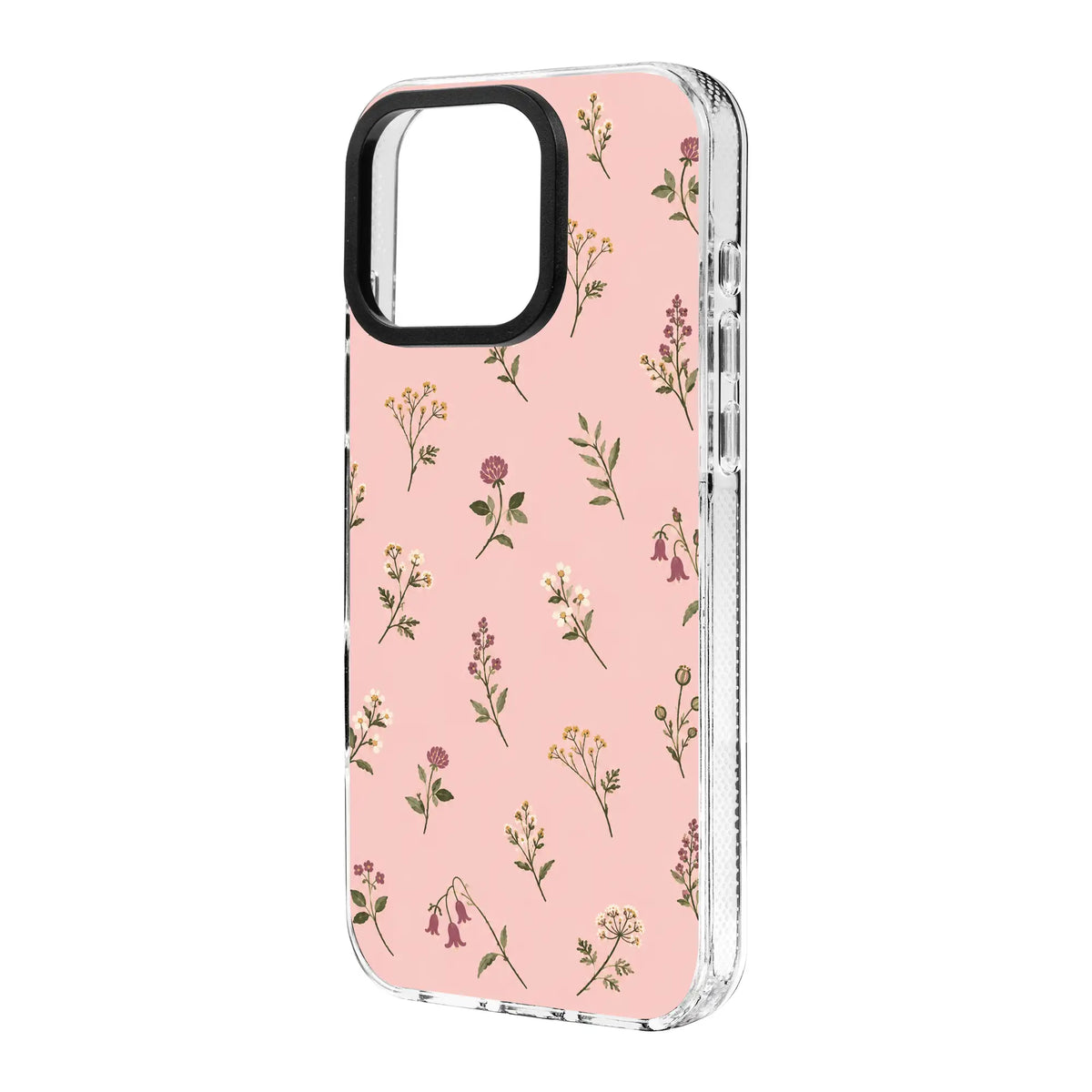 BLUSH MEADOW-Clear Kılıf MagSafe Özellikli - iPhone 16