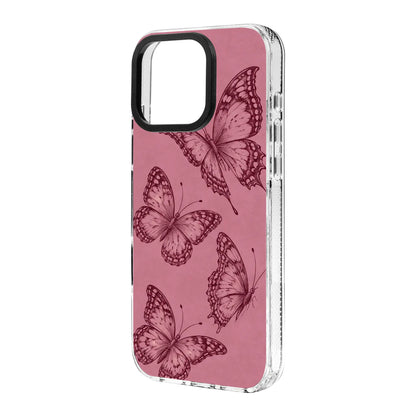 BLUSH WINGS-Clear Kılıf MagSafe Özellikli - iPhone 14 Plus