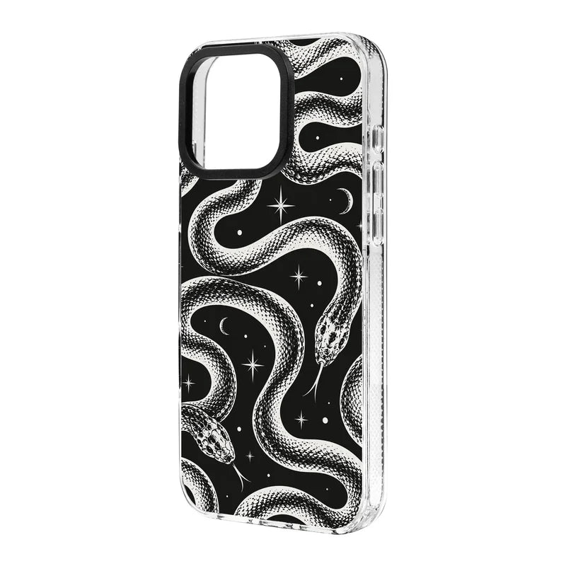 LUNAR SERPENT-Clear Kılıf MagSafe Özellikli - iPhone 16 Plus