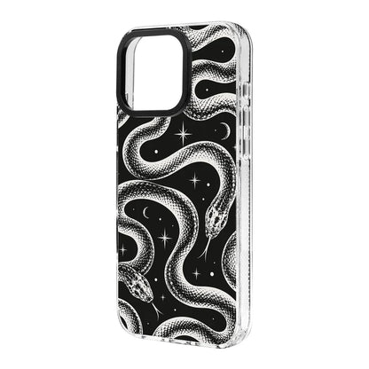 LUNAR SERPENT-Clear Kılıf MagSafe Özellikli - iPhone 15 Pro Max