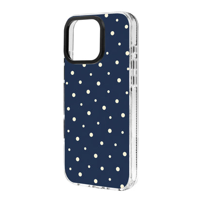 MIDNIGHT DOTS-Clear Kılıf MagSafe Özellikli - iPhone 17e