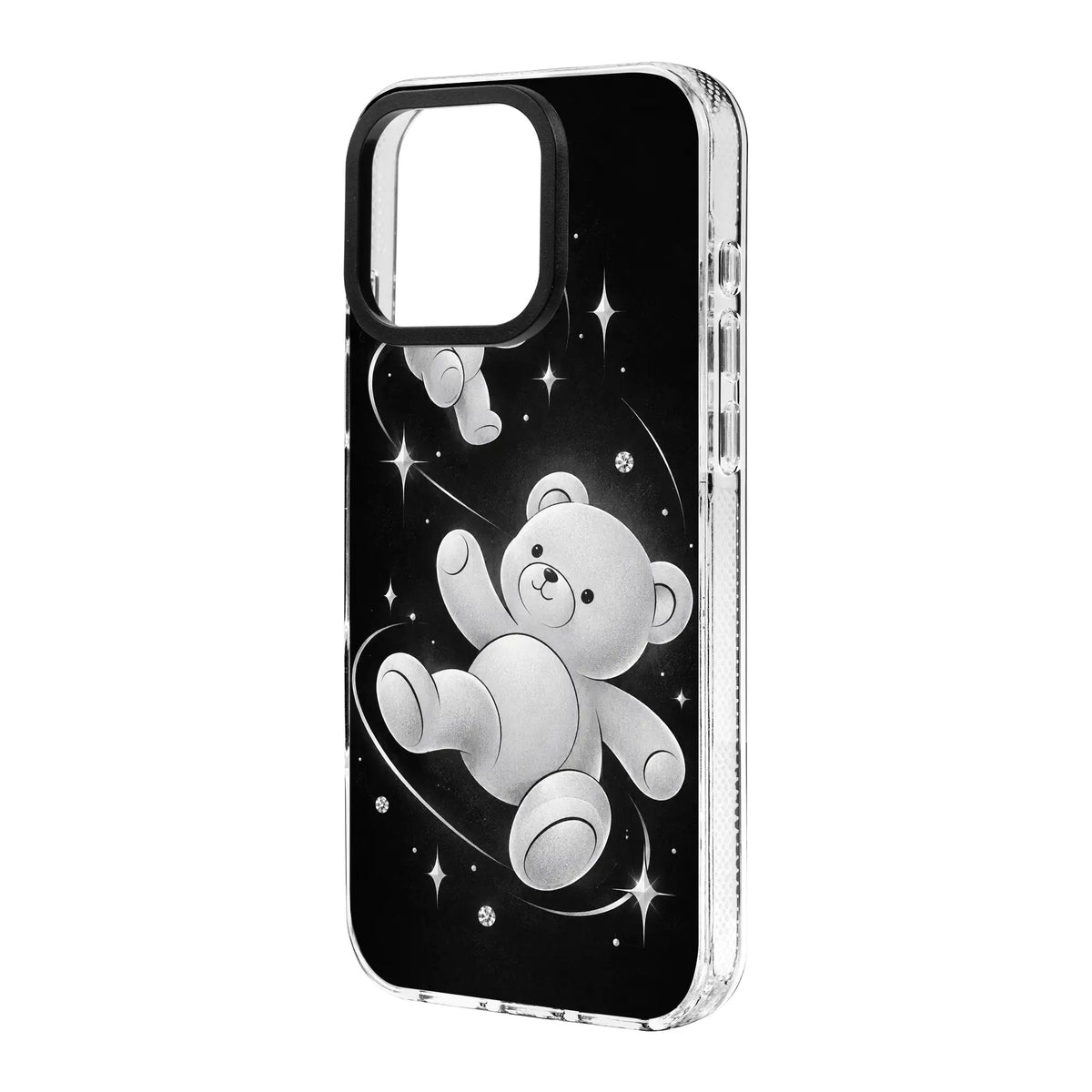 SILVER TEDDY-Clear Kılıf MagSafe Özellikli - iPhone 15